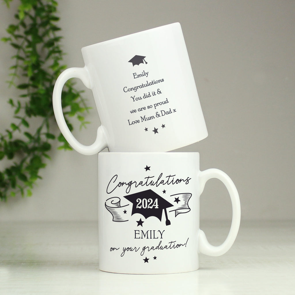 Personalised Graduation Mug - Buy Mugs at GiftMasters.co.uk