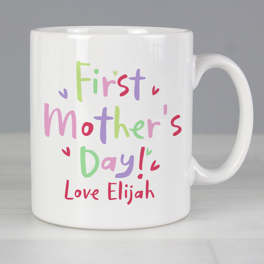 Personalised First Mother's Day Mug - Buy Mugs at GiftMasters.co.uk