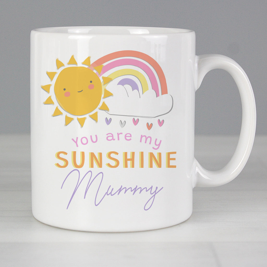 Personalised You Are My Sunshine Mug - Buy Mugs at GiftMasters.co.uk