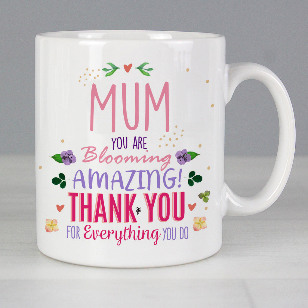 Personalised You Are Blooming Amazing Mug - Buy Mugs at GiftMasters.co.uk