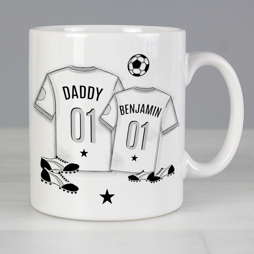 Personalised Football Mini Me Mug - Buy Mugs at GiftMasters.co.uk