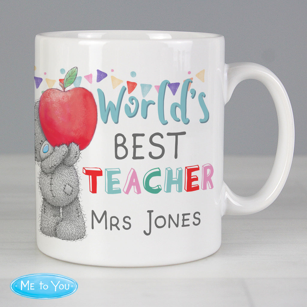 Personalised Me to You World's Best Teacher Mug - Buy Licensed Products at GiftMasters.co.uk