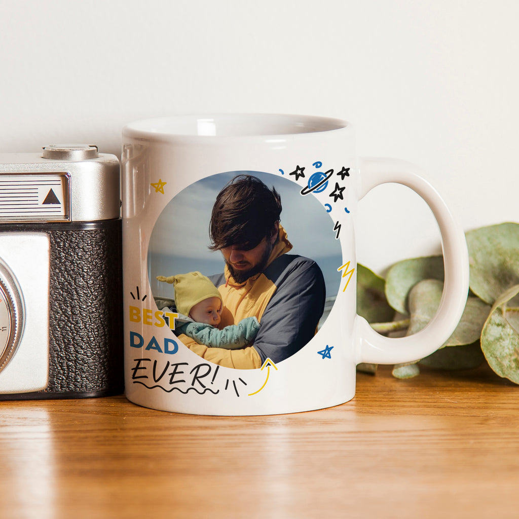 Personalised Best Ever Photo Upload Mug - Buy Photo Upload Products at GiftMasters.co.uk