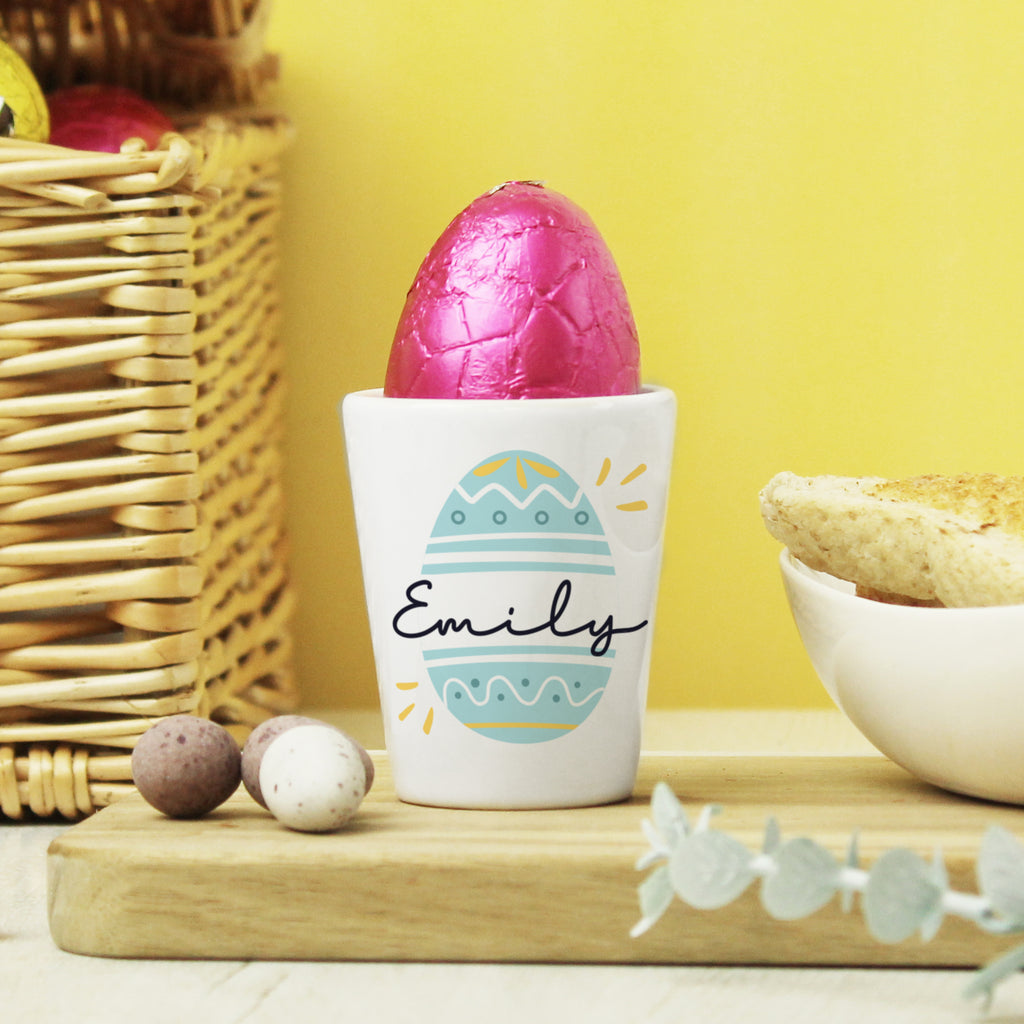 Personalised Easter Egg Cup - Buy Mealtime Essentials at GiftMasters.co.uk