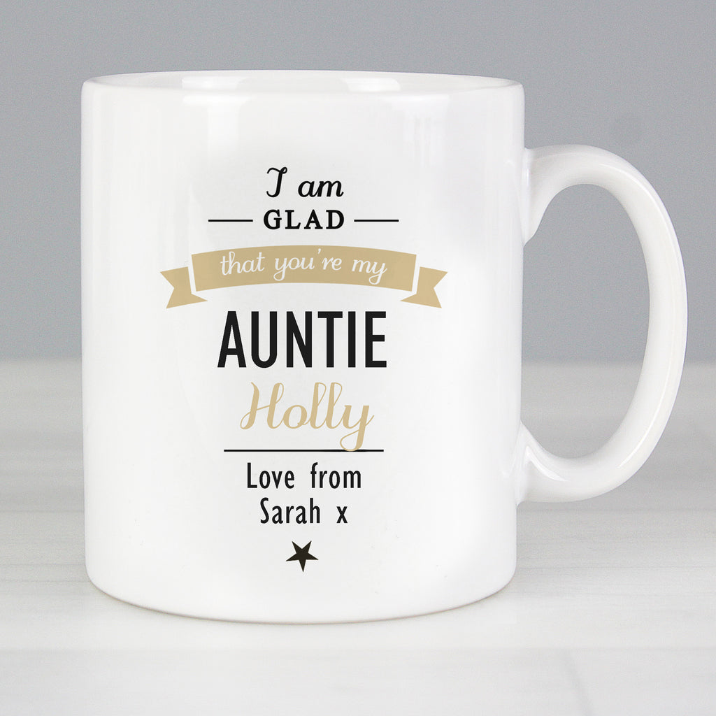 Personalised I Am Glad... Mug - Buy Mugs at GiftMasters.co.uk