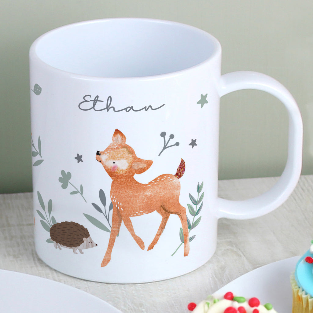 Personalised Woodland Animals Mug - Buy Mugs at GiftMasters.co.uk