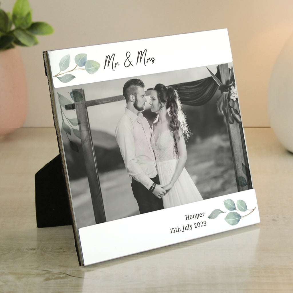 Personalised Botanical 6x4 Photo Frame - Buy Photo Frames, Albums and Guestbooks at GiftMasters.co.uk
