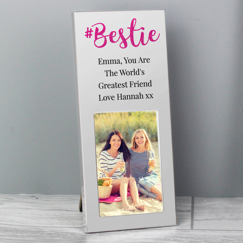 Personalised #Bestie 2x3 Photo Frame - Buy Photo Frames, Albums and Guestbooks at GiftMasters.co.uk