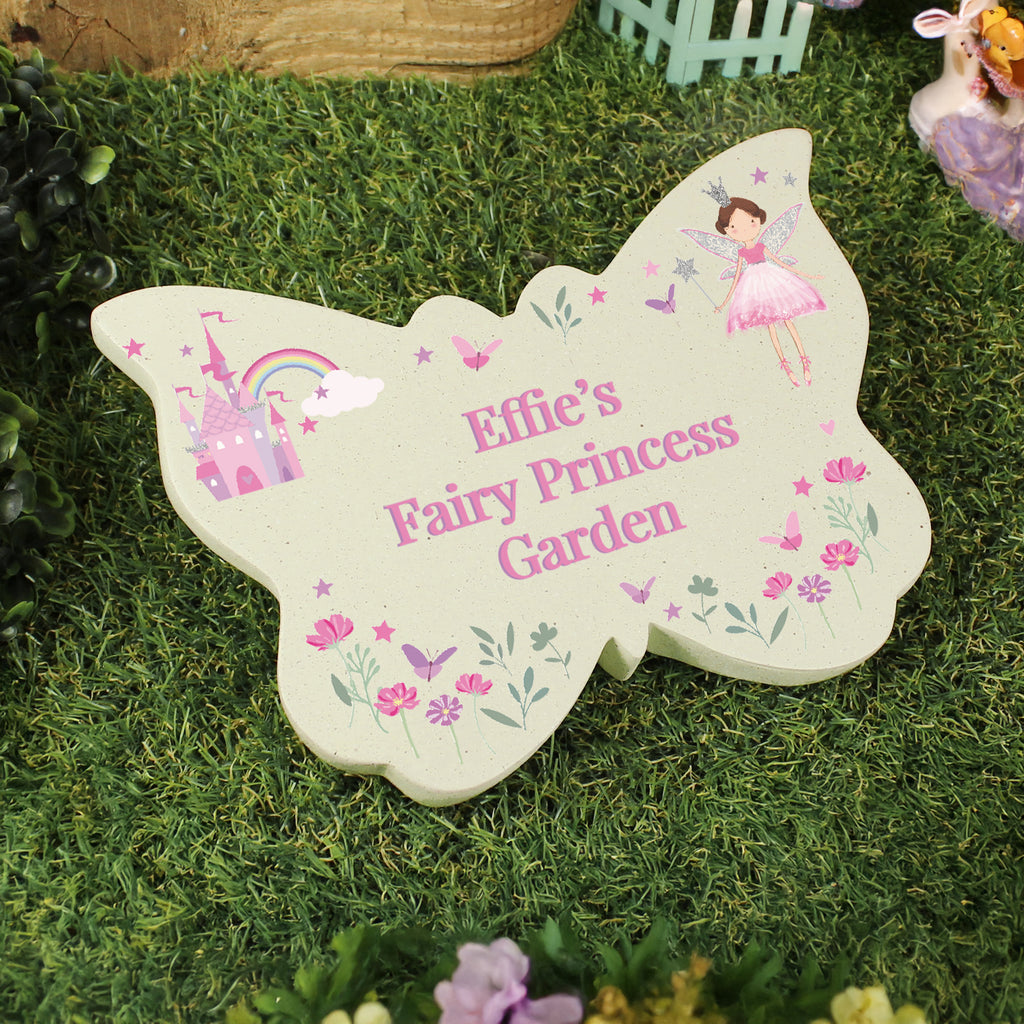 Personalised Fairy Princess Garden Butterfly Ornament - Buy Ornaments at GiftMasters.co.uk