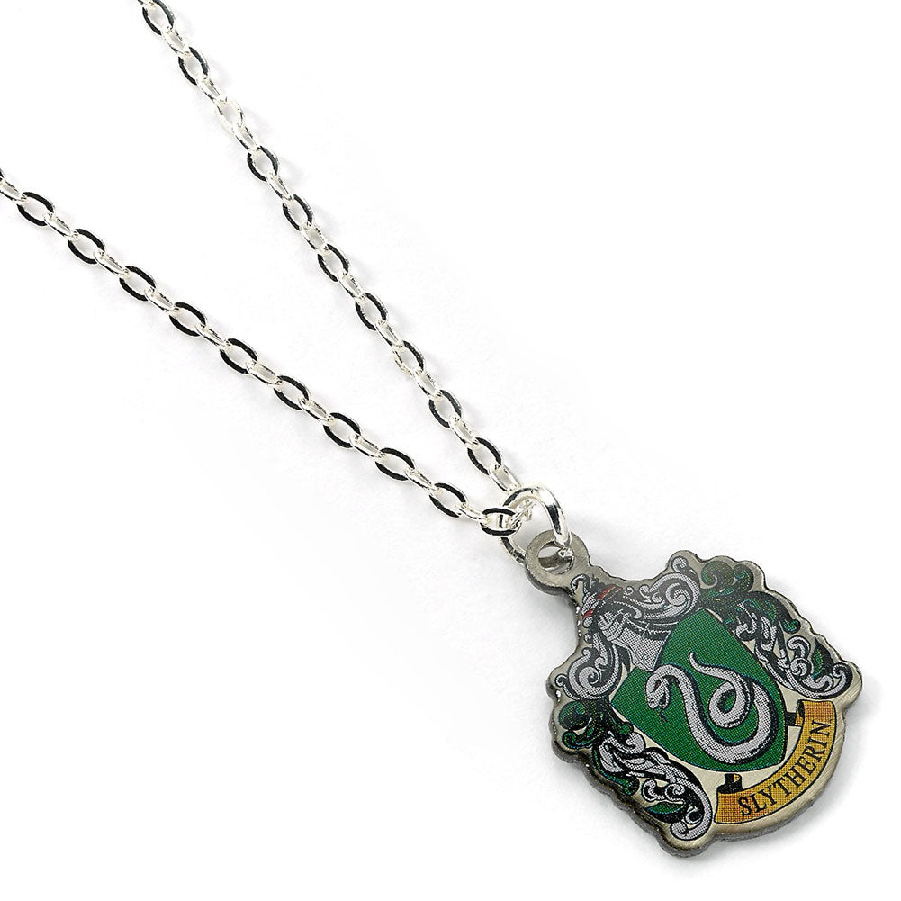 Harry Potter Silver Plated Necklace Slytherin - Buy Silver Plated at GiftMasters.co.uk