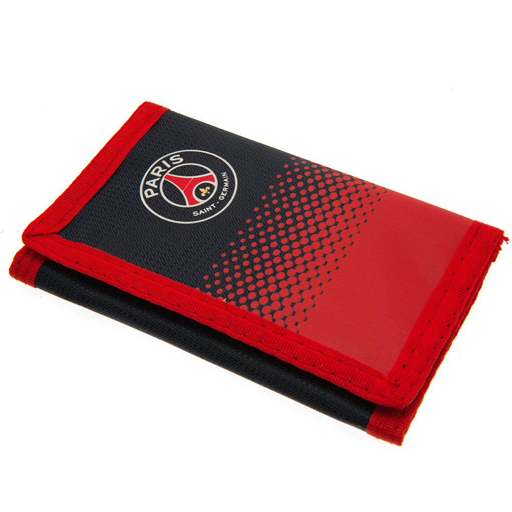 Paris Saint Germain FC Fade Wallet - Buy Wallets at GiftMasters.co.uk