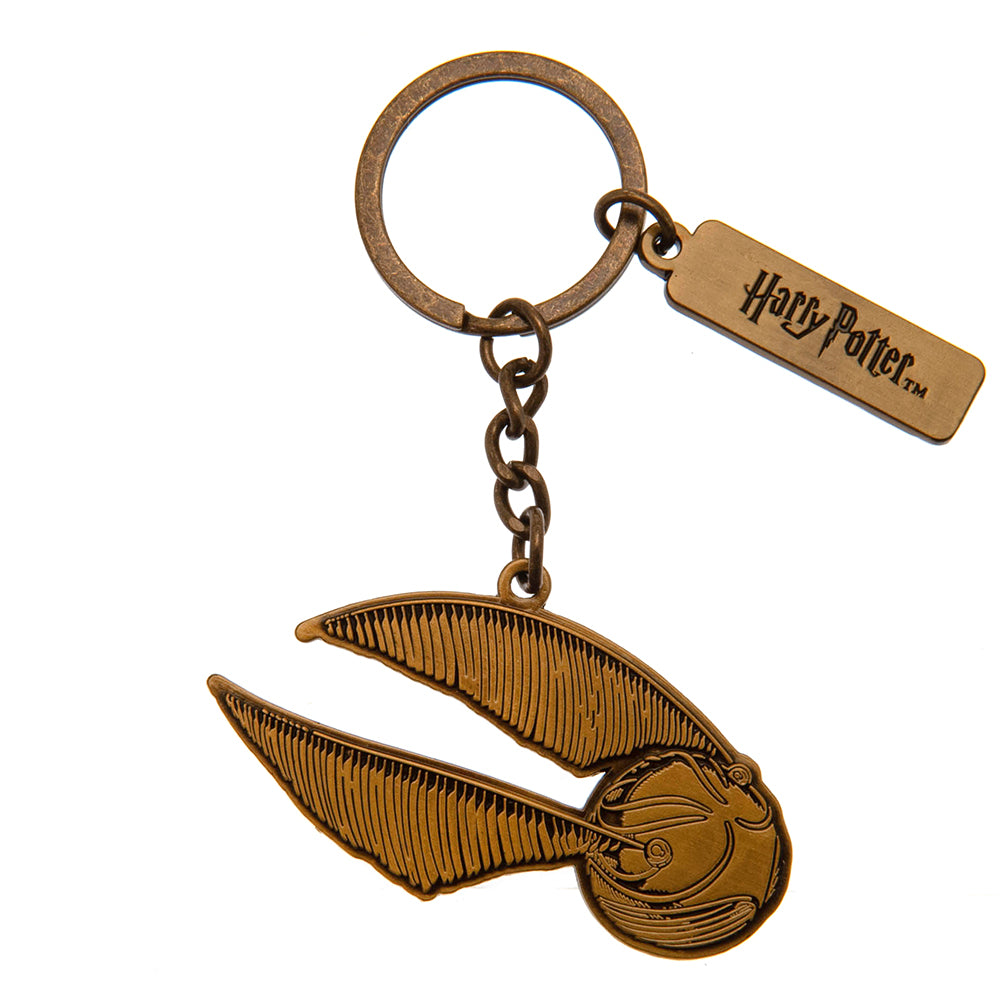 Harry Potter Charm Keyring Golden Snitch - Buy  at GiftMasters.co.uk