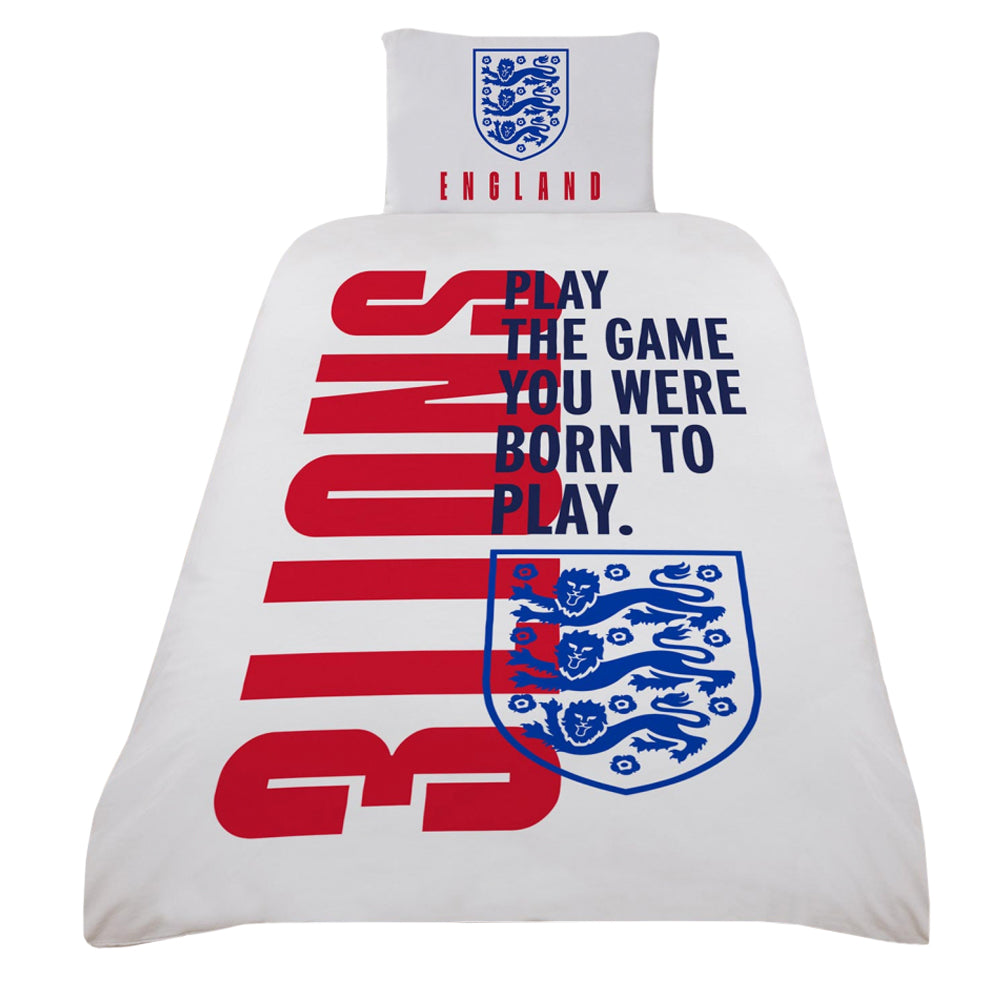 England FA Single Duvet Set - Buy Bed Linen at GiftMasters.co.uk