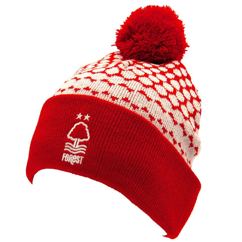 Nottingham Forest FC Fade Ski Hat - Buy Knitted Hats at GiftMasters.co.uk