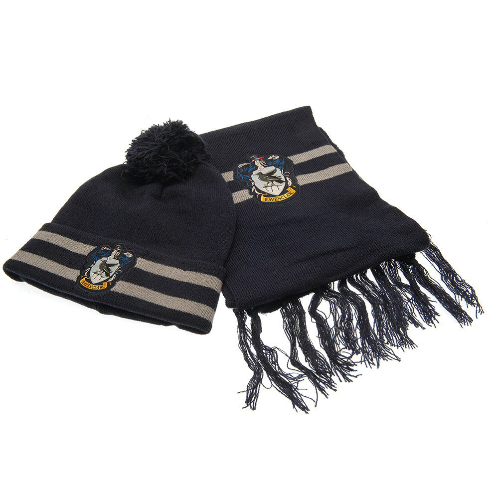 Harry Potter Junior Beanie & Scarf Ravenclaw - Buy Knitted Hats at GiftMasters.co.uk