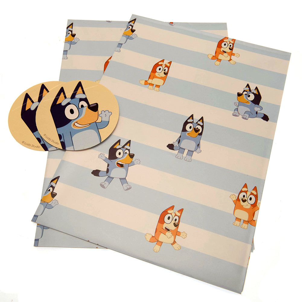 Bluey Gift Wrap - Buy Cards & Gift Wrap at GiftMasters.co.uk
