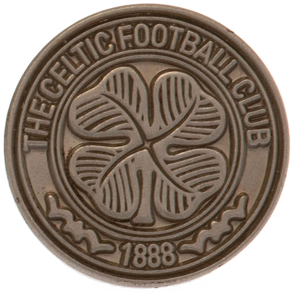 Celtic FC Antique Silver Crest Badge - Buy Badges at GiftMasters.co.uk