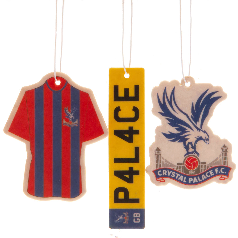 Crystal Palace FC 3pk Air Freshener - Buy Air Fresheners at GiftMasters.co.uk