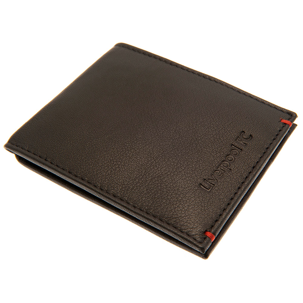 Liverpool FC Premium Leather Wallet - Buy Wallets & Purses at GiftMasters.co.uk
