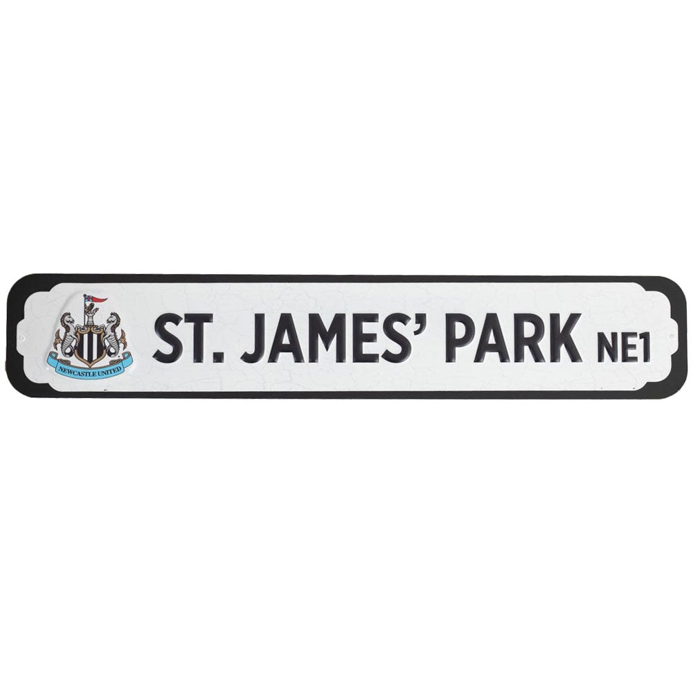 Newcastle United FC Deluxe Stadium Sign - Buy Metal Signs at GiftMasters.co.uk