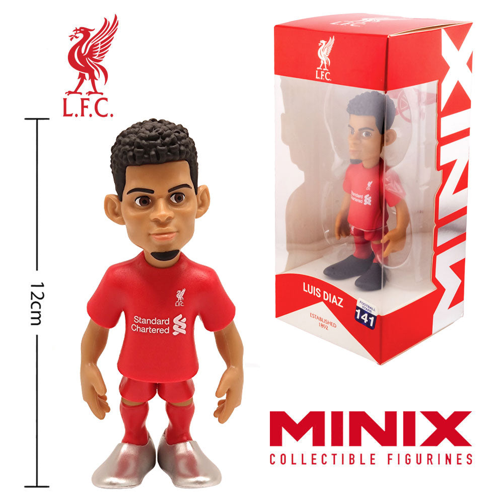 Liverpool FC MINIX Figure 12cm Diaz - Buy MINIX Figures at GiftMasters.co.uk