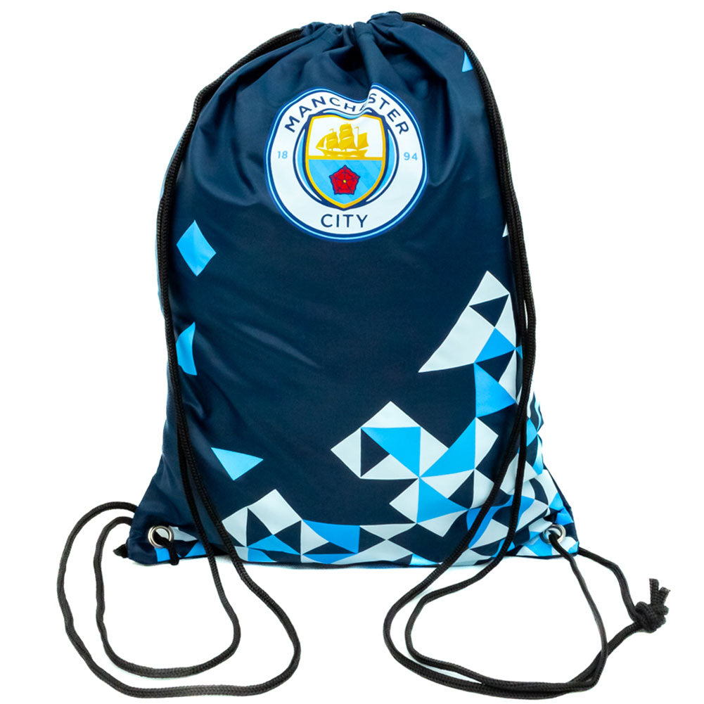Manchester City FC Particle Gym Bag - Buy Gym Bags at GiftMasters.co.uk