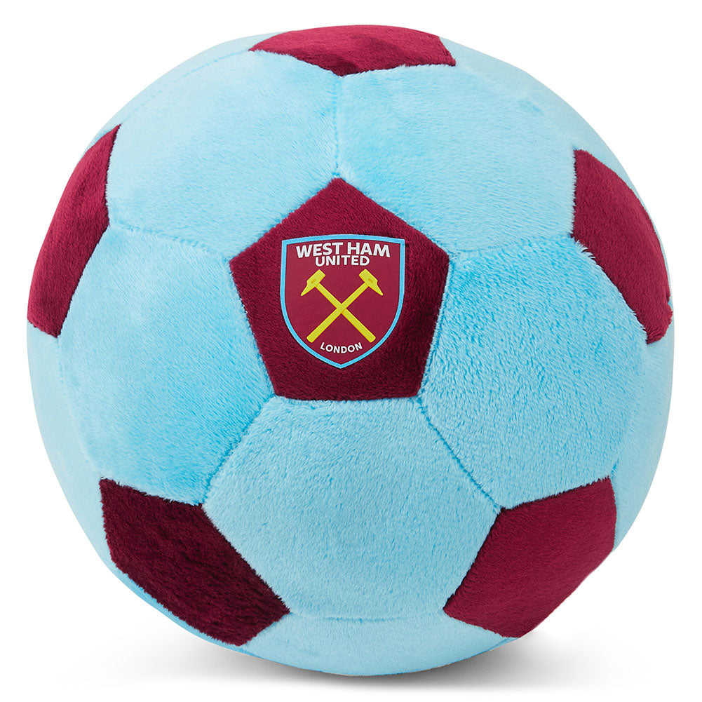 West Ham United FC Plush Football - Buy Teddies & Soft Toys at GiftMasters.co.uk