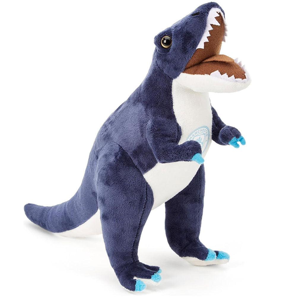 Manchester City FC Plush T-Rex - Buy Teddies & Soft Toys at GiftMasters.co.uk