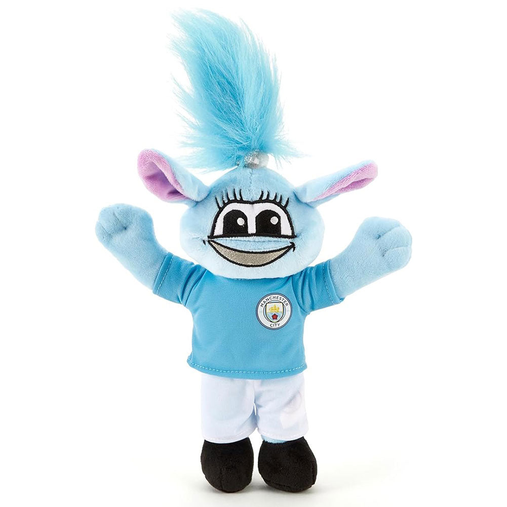 Manchester City FC Plush Moonbeam Mascot - Buy Teddies & Soft Toys at GiftMasters.co.uk