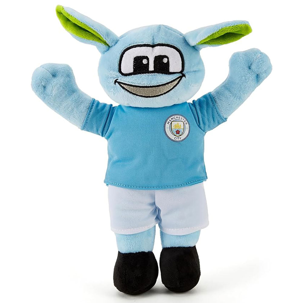 Manchester City FC Plush Moonchester Mascot - Buy Teddies & Soft Toys at GiftMasters.co.uk