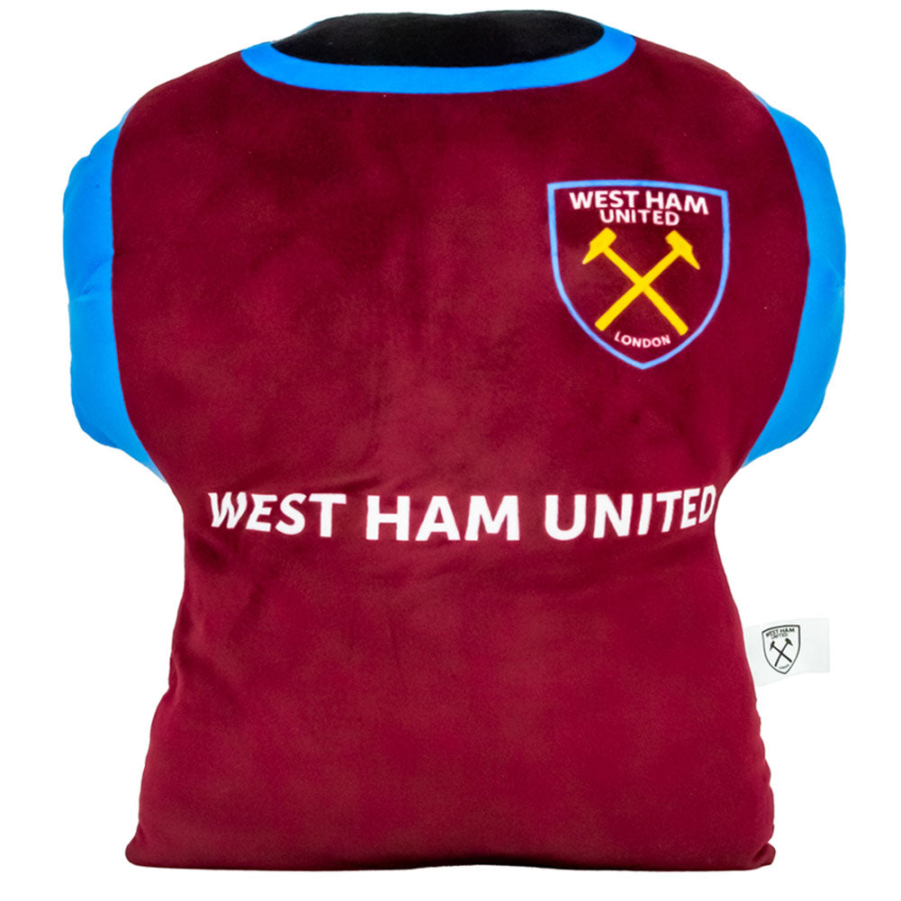 West Ham United FC Shirt Cushion - Buy Cushions at GiftMasters.co.uk