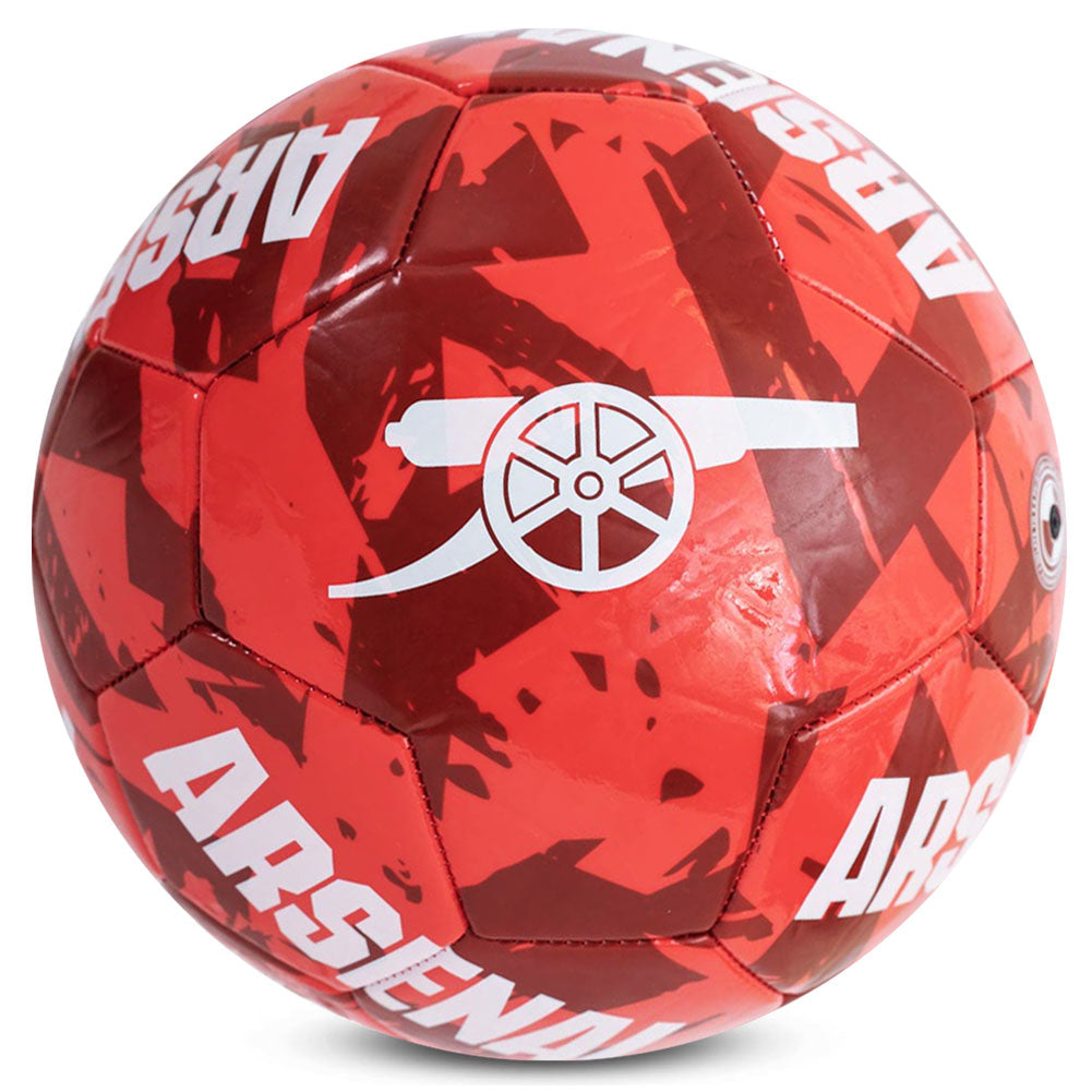 Arsenal FC Graffiti Football - Buy Footballs Size 5 at GiftMasters.co.uk