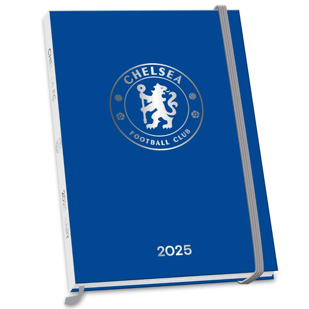 Chelsea FC Diary 2025 - Buy Calendars & Diaries at GiftMasters.co.uk