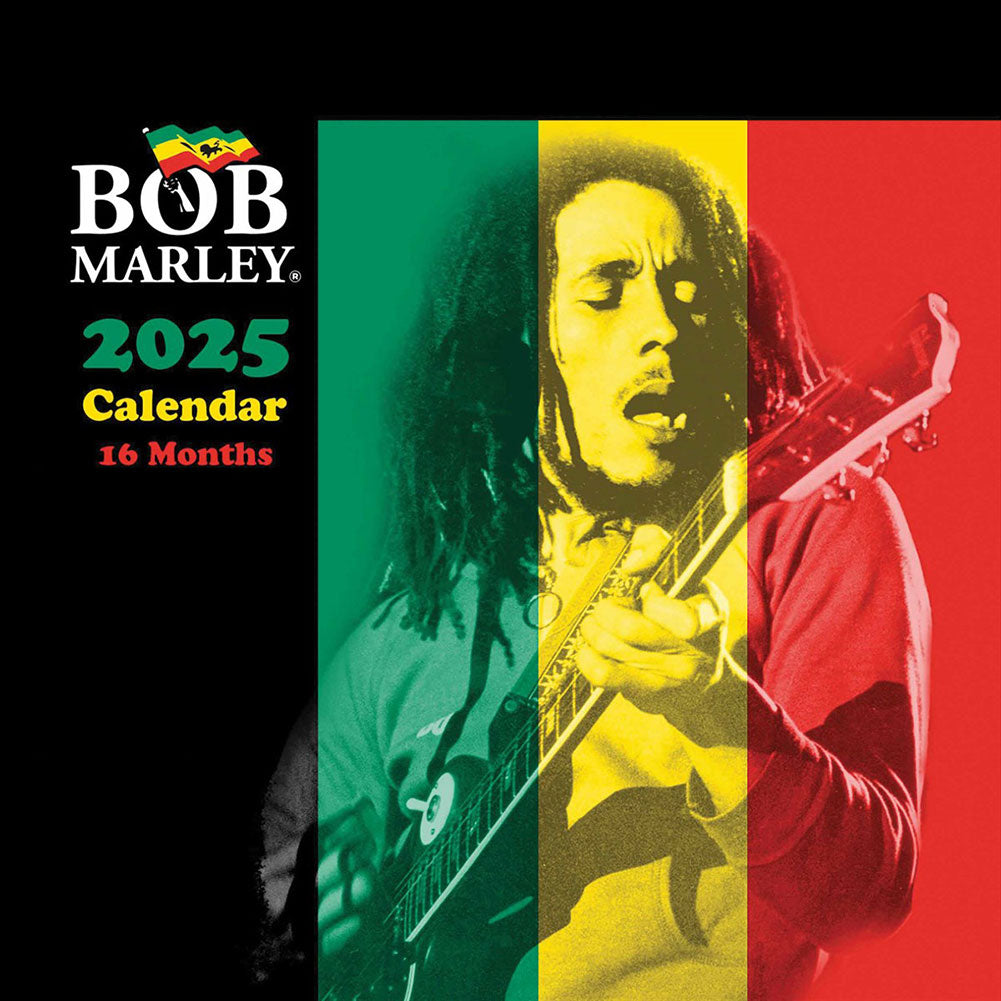 Bob Marley Square Calendar 2025 - Buy Calendars & Diaries at GiftMasters.co.uk