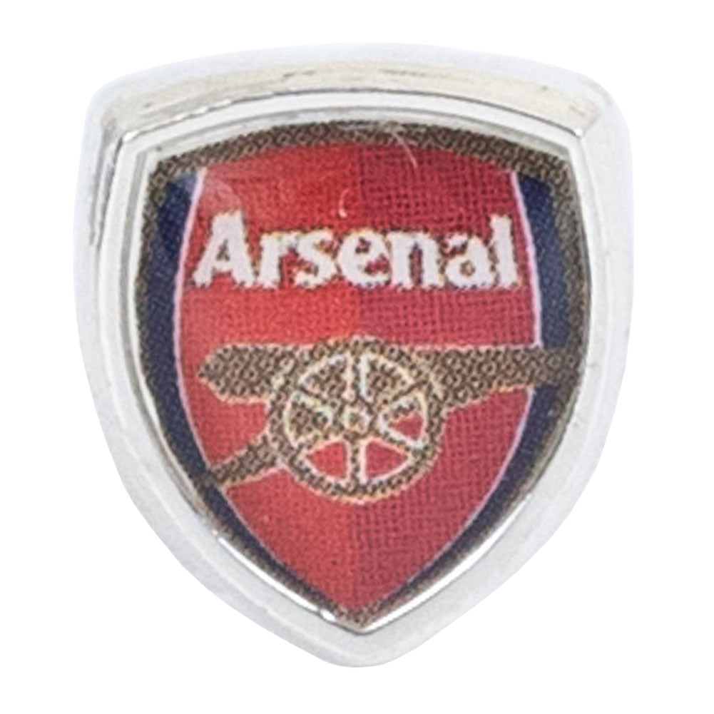Arsenal FC Colour Stud Earring - Buy Stainless Steel at GiftMasters.co.uk