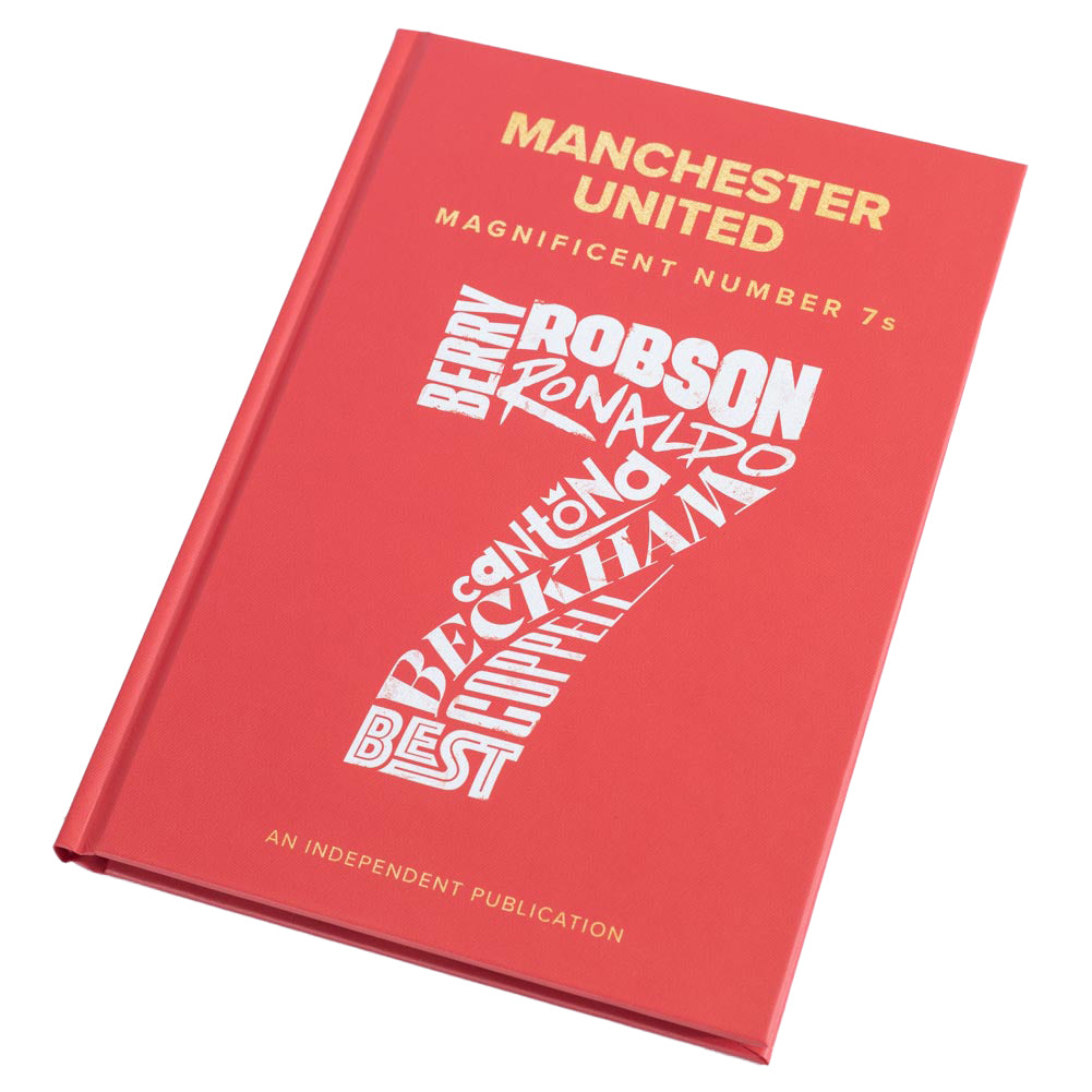 Manchester United Magnificent Number 7s Book - Buy Books at GiftMasters.co.uk