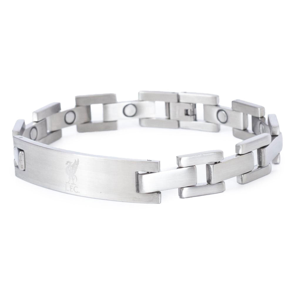 Liverpool FC Engraved Bracelet - Buy Stainless Steel at GiftMasters.co.uk