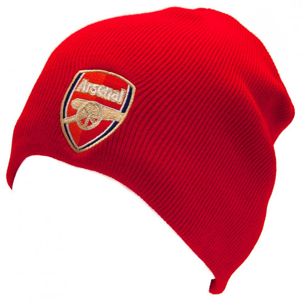 Arsenal FC Red Beanie - Buy Knitted Hats at GiftMasters.co.uk