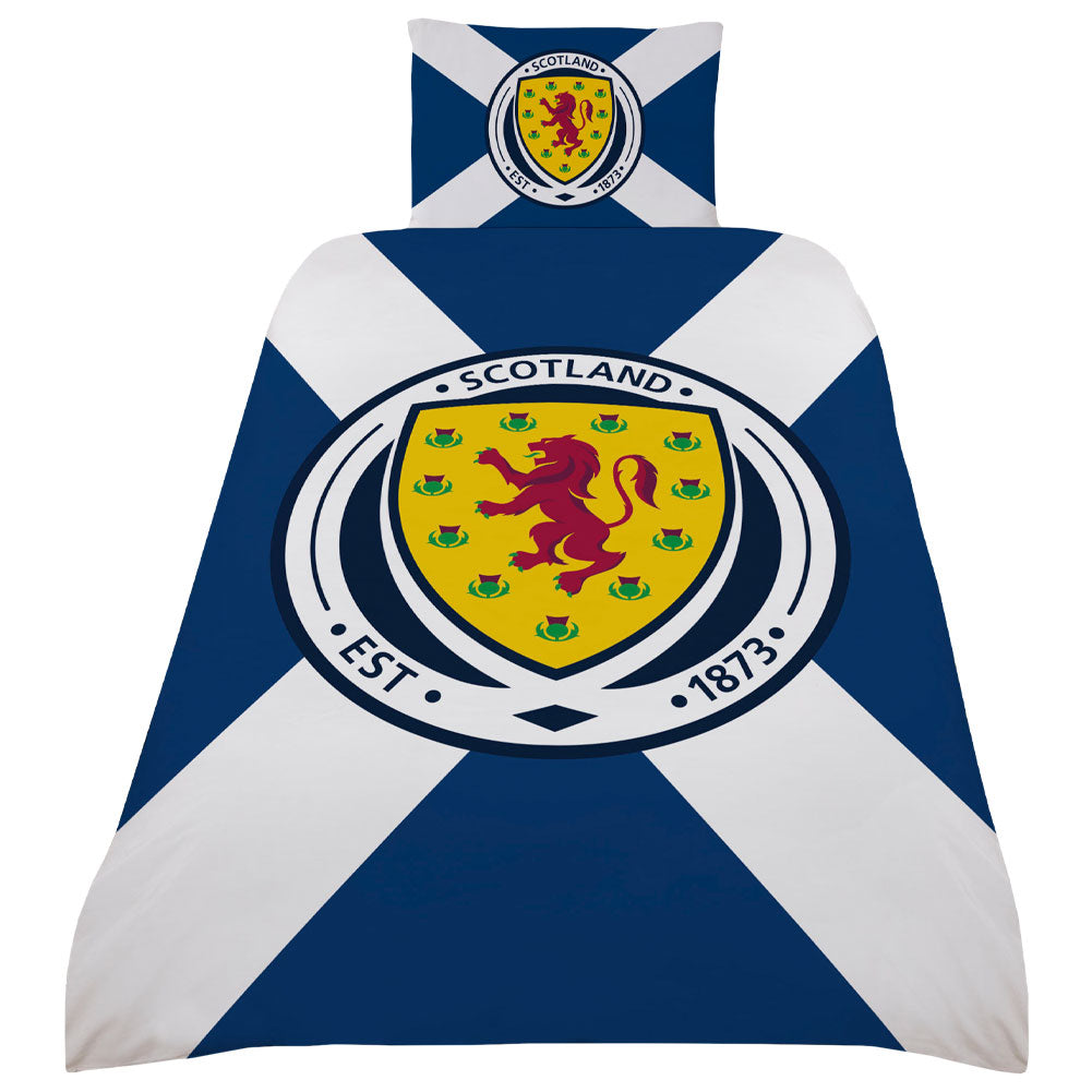Scottish FA Single Duvet Set - Buy Bed Linen at GiftMasters.co.uk