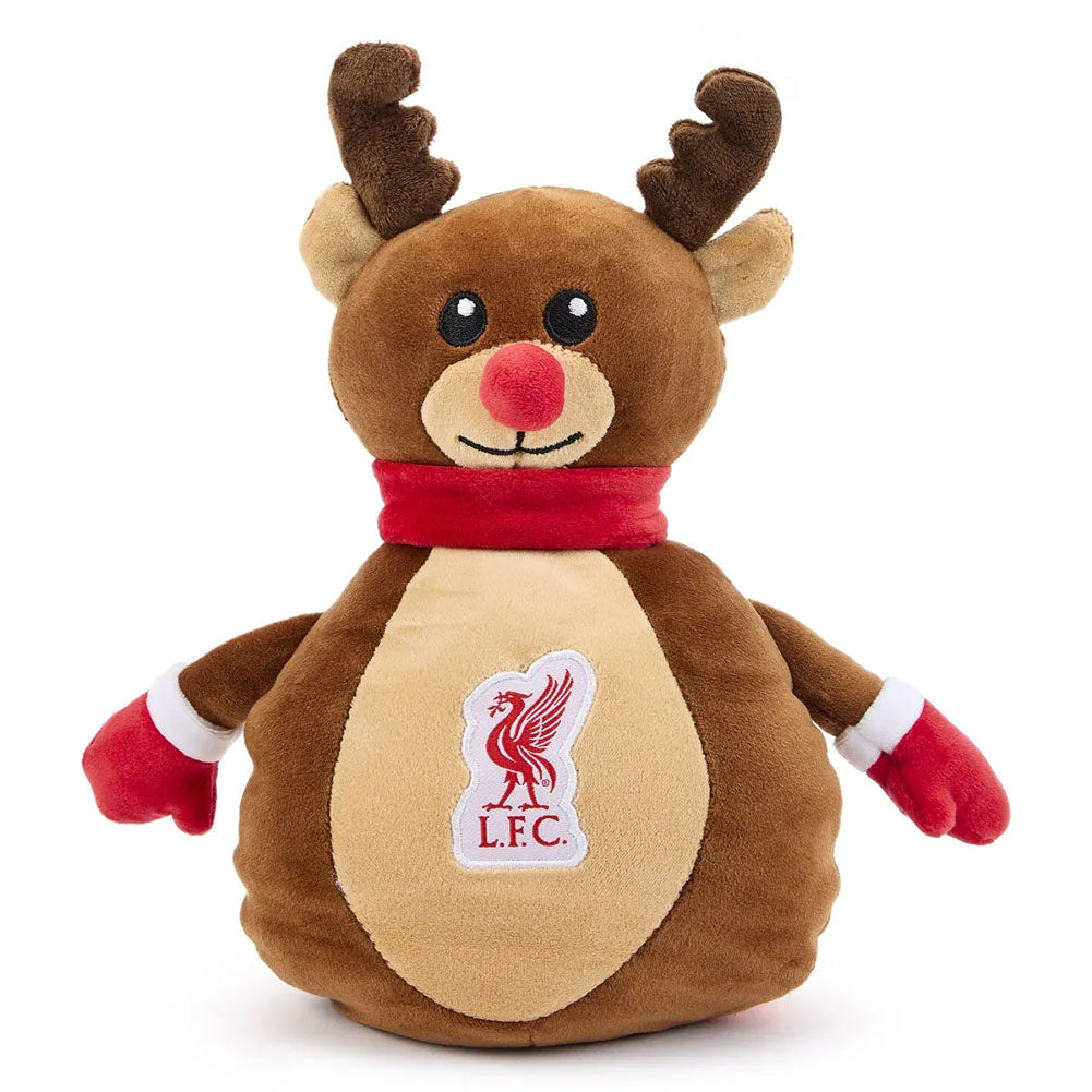 Liverpool FC Plush Reindeer - Buy Teddies & Soft Toys at GiftMasters.co.uk