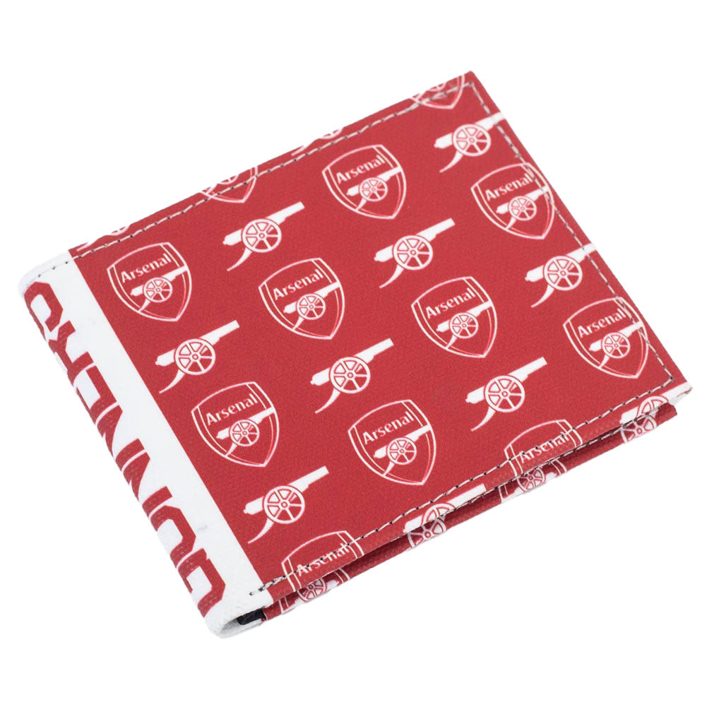 Arsenal FC Coloured Icon Wallet - Buy Wallets & Purses at GiftMasters.co.uk