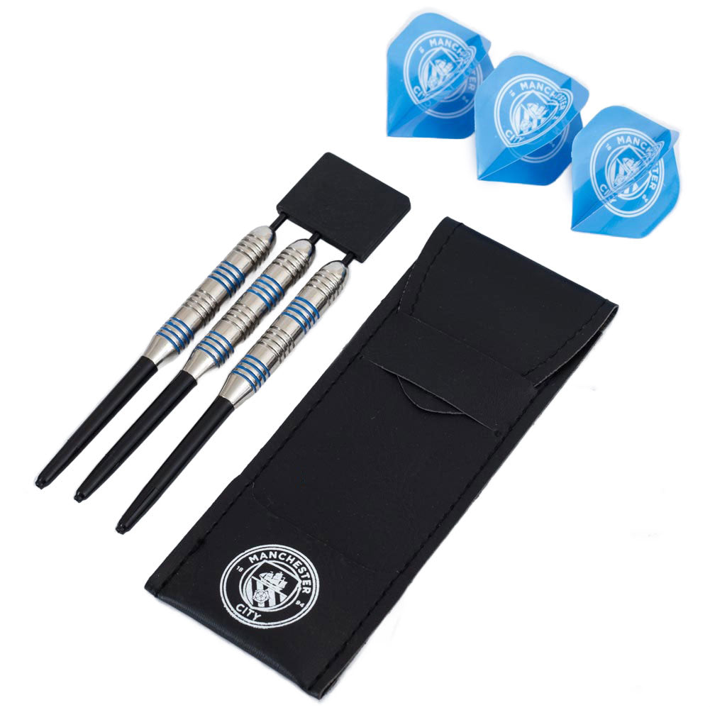Manchester City FC Darts Set - Buy General at GiftMasters.co.uk
