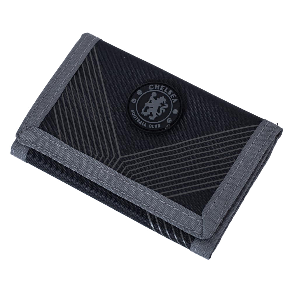 Chelsea FC Black Geo Wallet - Buy Wallets at GiftMasters.co.uk