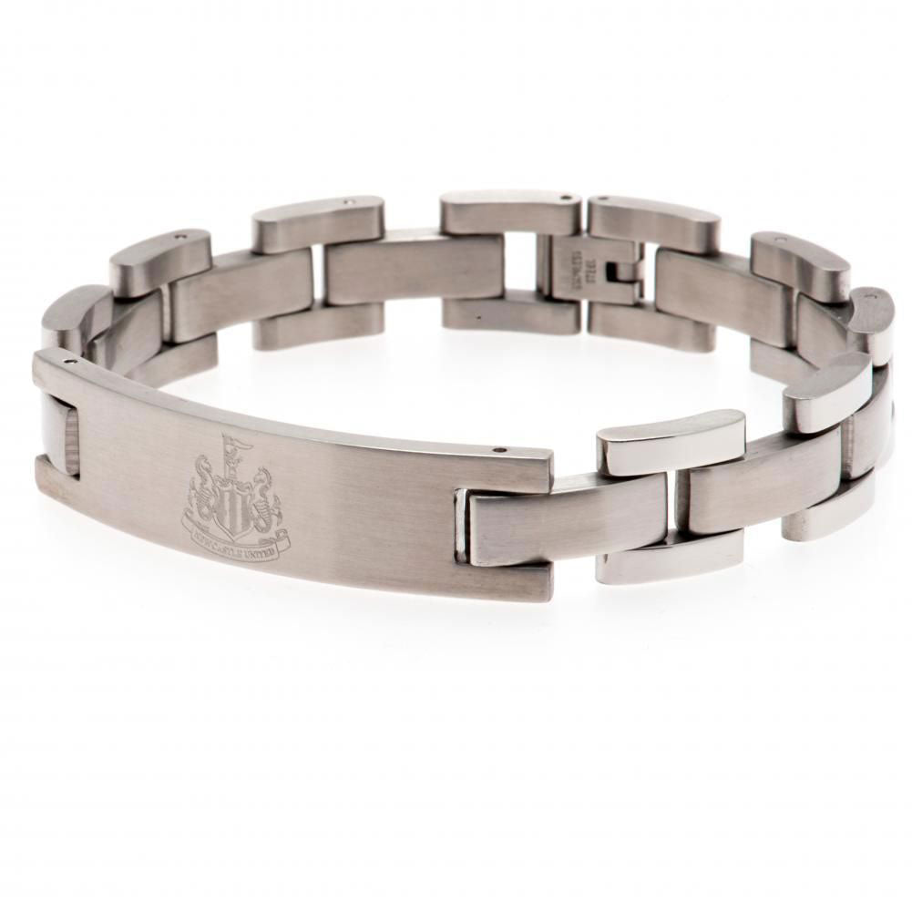 Newcastle United FC Engraved Bracelet - Buy  at GiftMasters.co.uk
