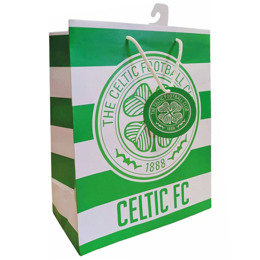 Celtic FC Medium Colour Gift Bag - Buy Cards & Gift Wrap at GiftMasters.co.uk