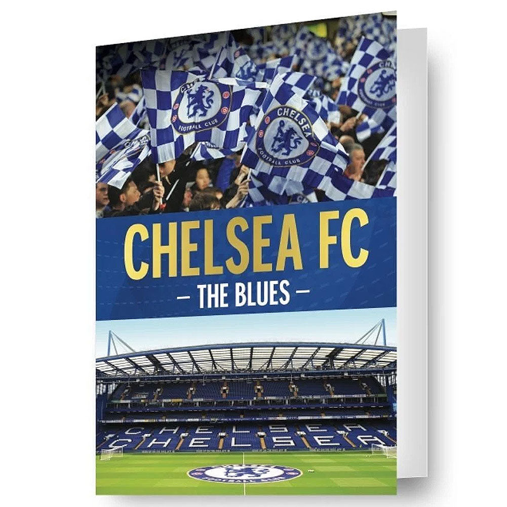 Chelsea FC 3D Lenticular Birthday Card - Buy Cards & Gift Wrap at GiftMasters.co.uk