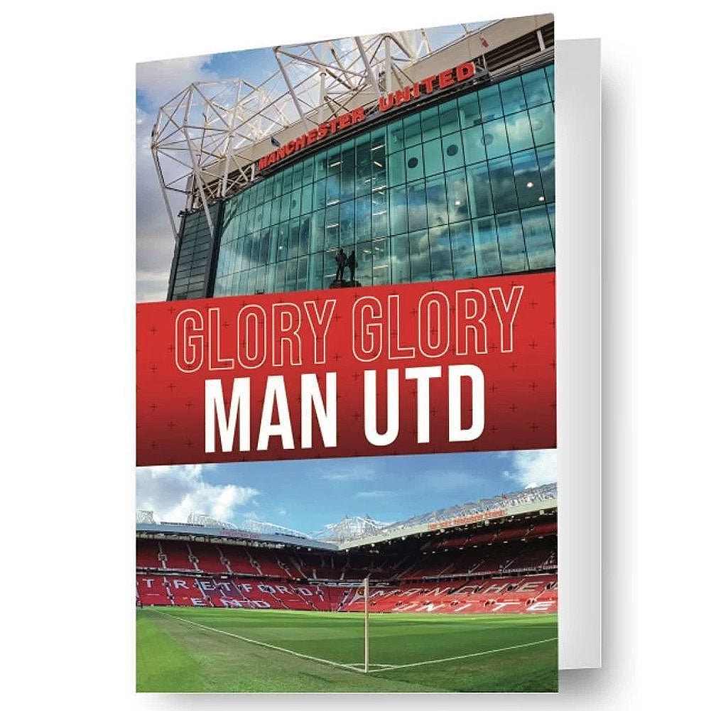 Manchester United FC 3D Lenticular Birthday Card - Buy Cards & Gift Wrap at GiftMasters.co.uk