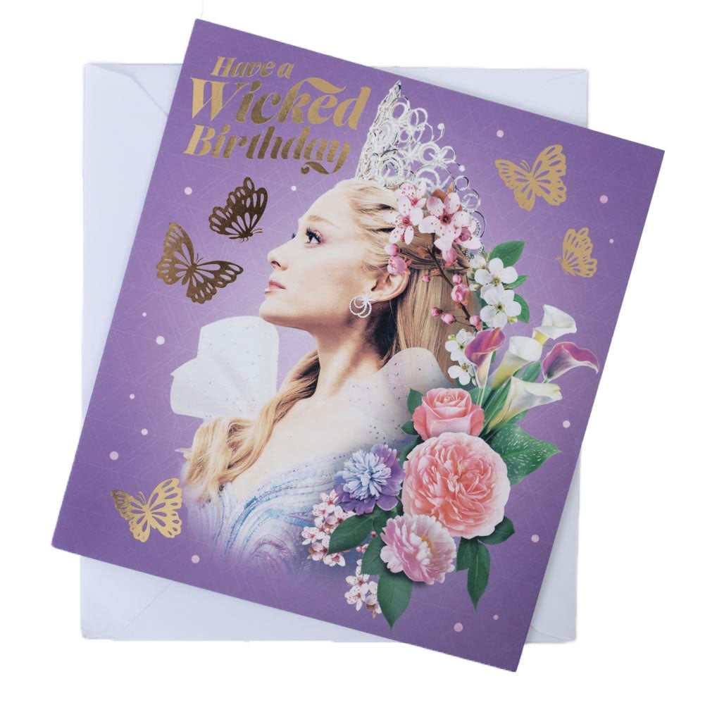 Wicked Glinda Birthday Card - Buy Cards & Gift Wrap at GiftMasters.co.uk