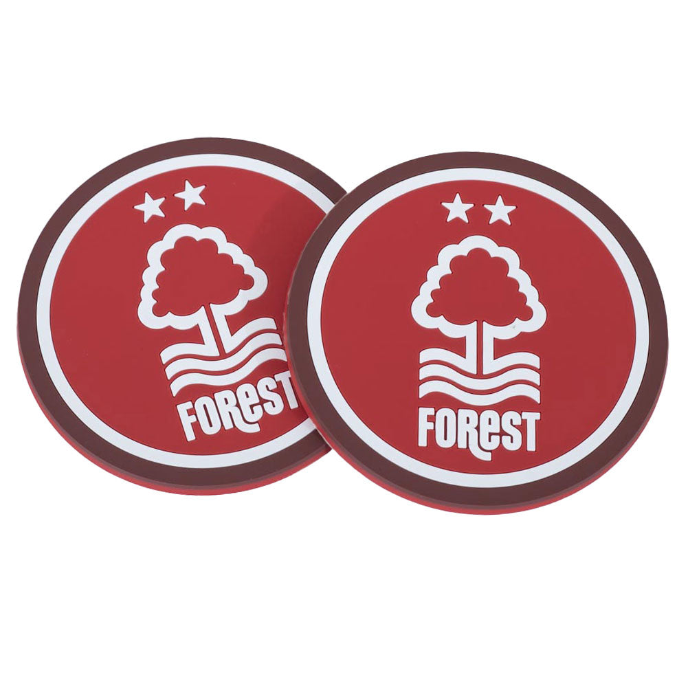Nottingham Forest FC 2pk Coaster Set - Buy Home Accessories at GiftMasters.co.uk