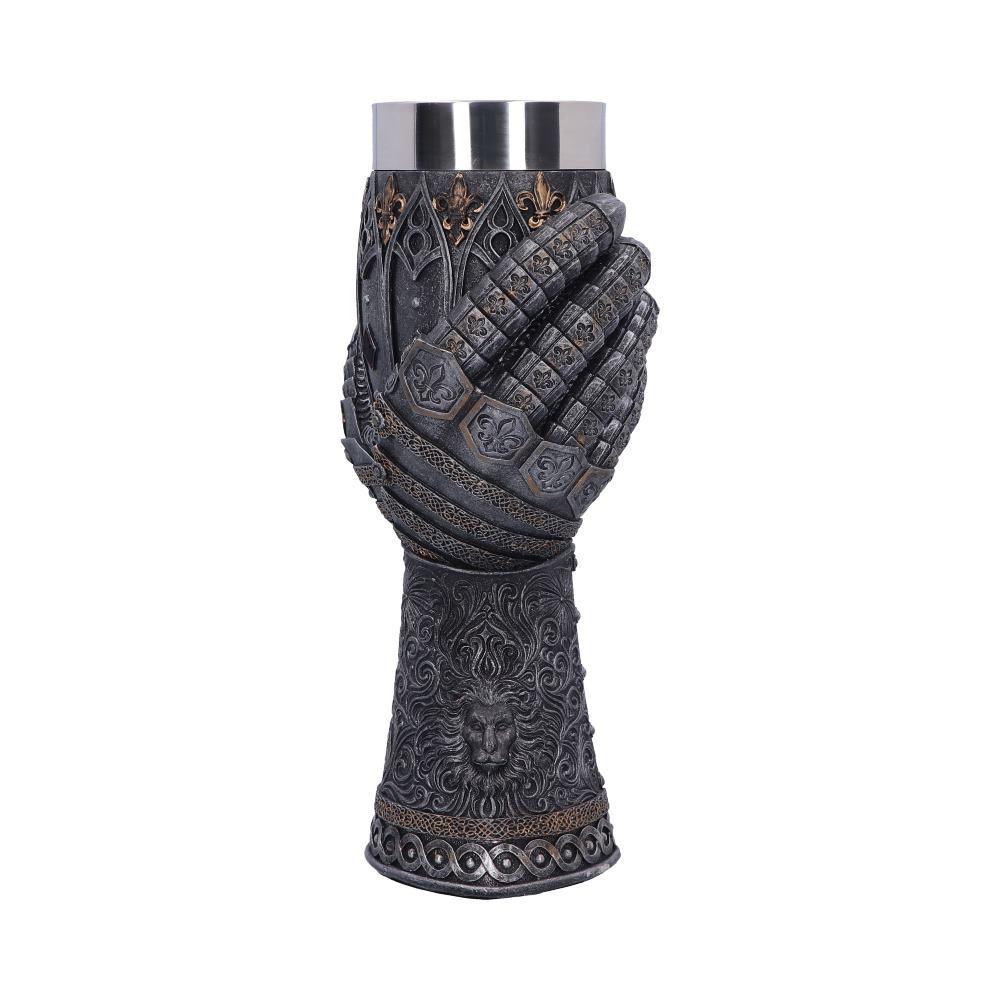 Lion Heart Gauntlet Goblet - GiftMasters.co.uk